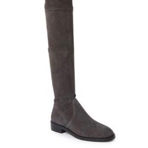 Stuart Weitzman Jocey Over the Knee Boots in Slate Gray size 10